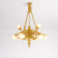 ORMOLU BRONZEN ROCOCO KROONLUCHTER