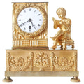 Miniatuur bibliotheek pendule