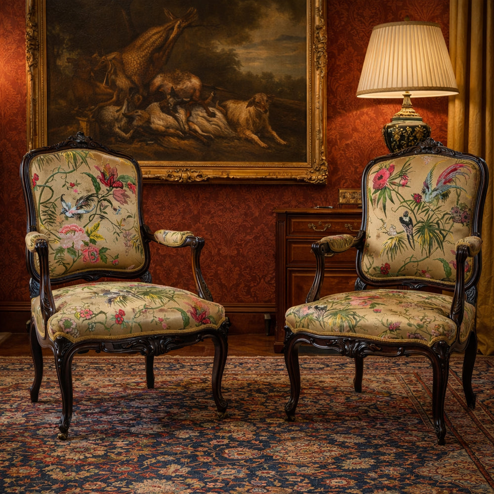 Luxe set van 2 fauteuils
